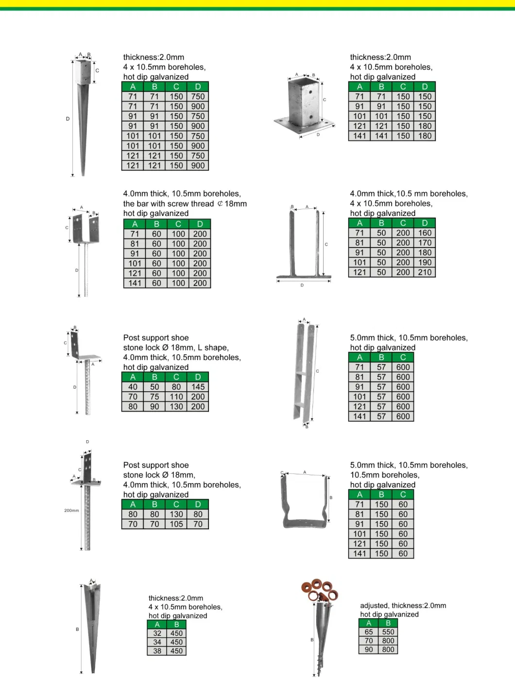 Factory New Design Steel Earth Anchor Installation in Ground Spike