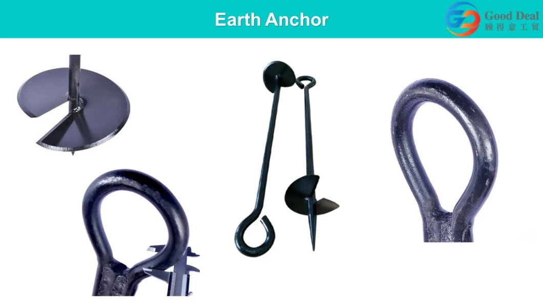 Earth Ground Anchor 15 Inch Heavy Duty Earth Anchors Shelters, Canopies, Tents, Swing