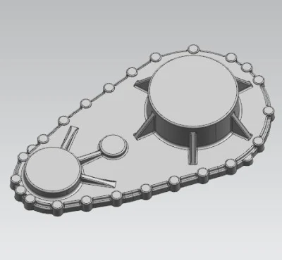 Moulage sous pression en aluminium basse pression sur mesure